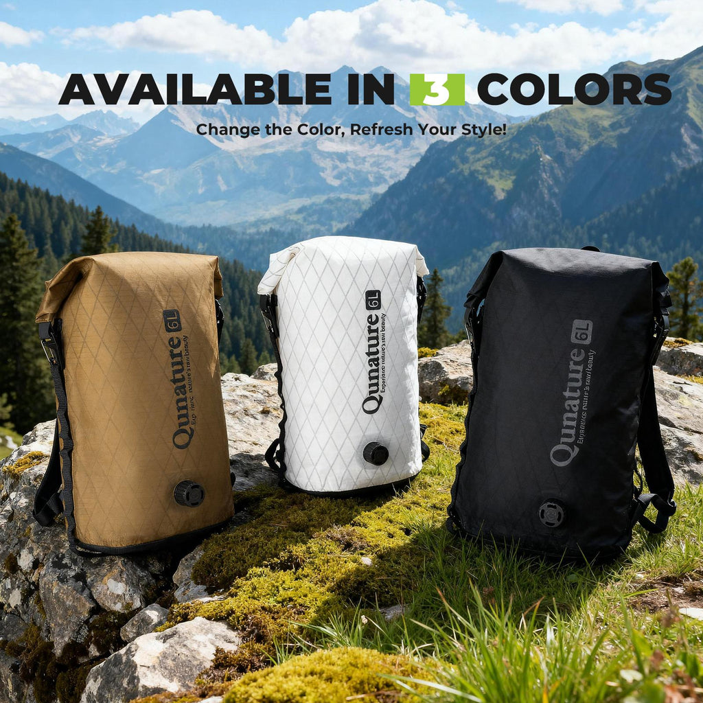ROCKBROS Qunature bolsa de manillar 12L impermeable & ligera para bicicleta y outdoor gran capacidad para aventuras al aire libre ultraligera 100% resistente al agua accesorios para bicicletas de ciudad ciclismo