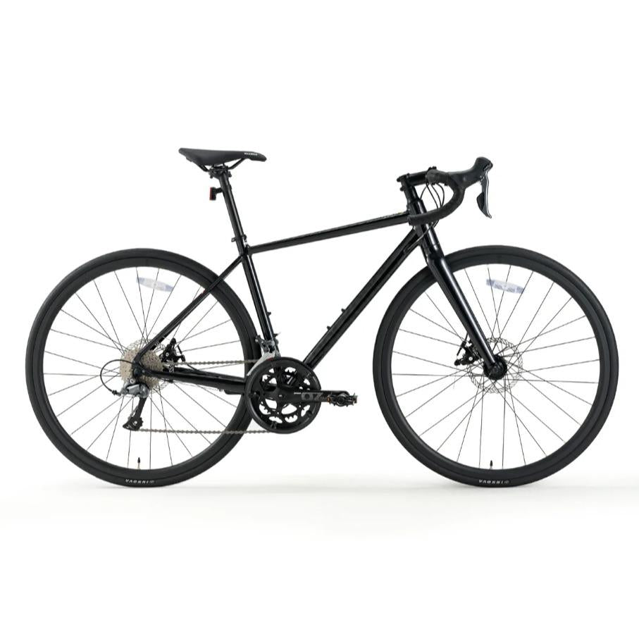 BICICLETAS DE CARRETERA ROCKBROS SPIN W2M, marco de aluminio, Shimano Claris 2×8 velocidades, frenos de disco mecánicos, bicicleta ligera para mujeres y hombres, comodidad y control en viajes largos