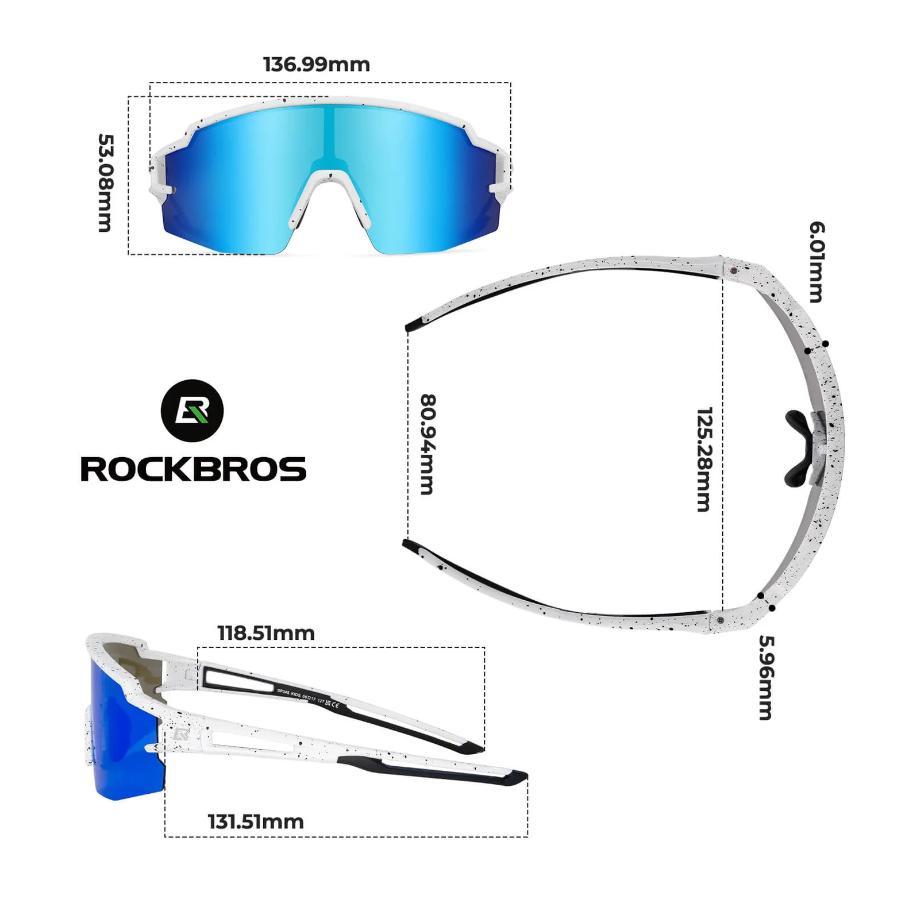 Gafas de ciclismo infantiles polarizadas con protección UV400