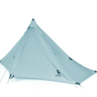 ROCKBROS tienda de campaña para exterior, impermeable, 20D, recubierta de silicona, sin estacas, con estructura de malla y diseño resistente a las roturas, para trekking y motocicleta