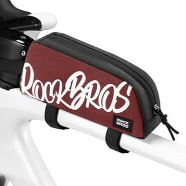 RockBros Bolsa de Tubo Superior Bolsa de Marco 0.8L con Diseño Aerodinámico y Tela de Poliéster de Alta Calidad para Ciclismo de Montaña y Carretera