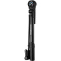ROCKBROS Bomba de aire para bicicleta 120 PSI con manómetro, portátil y ligera, mini bomba de bicicleta con mango giratorio para válvulas Presta y Schrader