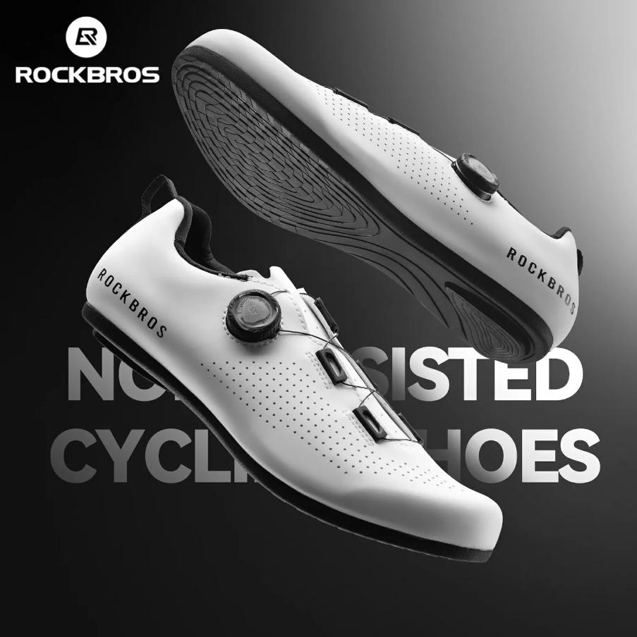 ROCKBROS zapatillas de ciclismo sin sistema de clips, transpirables, antideslizantes, para uso diario & ciudad, con cierre micro-dial | Cómodas para desplazamientos, ocio & trayectos urbanos
