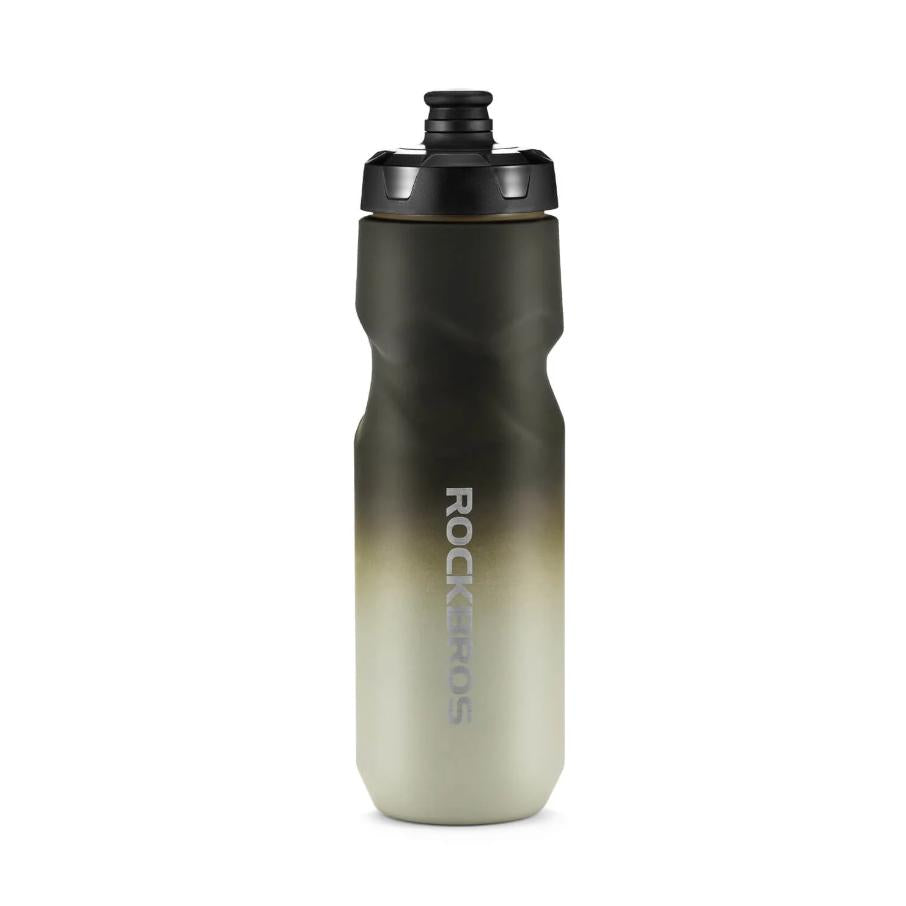 Botella Para Bicicleta Con Tapa Tipo Pull-top A Prueba De Fugas 600/750ml