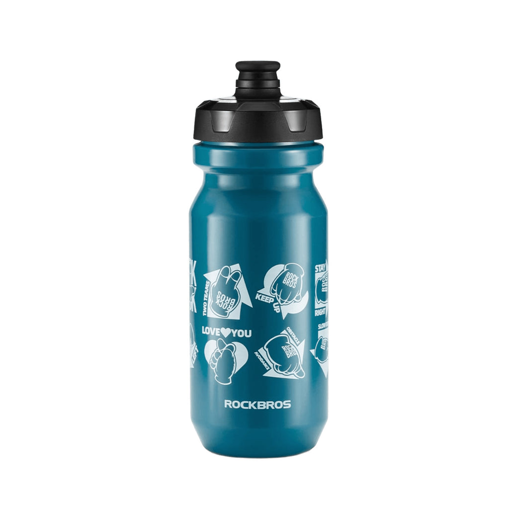 Botella Para Bicicleta Con Tapa Tipo Pull-top A Prueba De Fugas 600/750ml