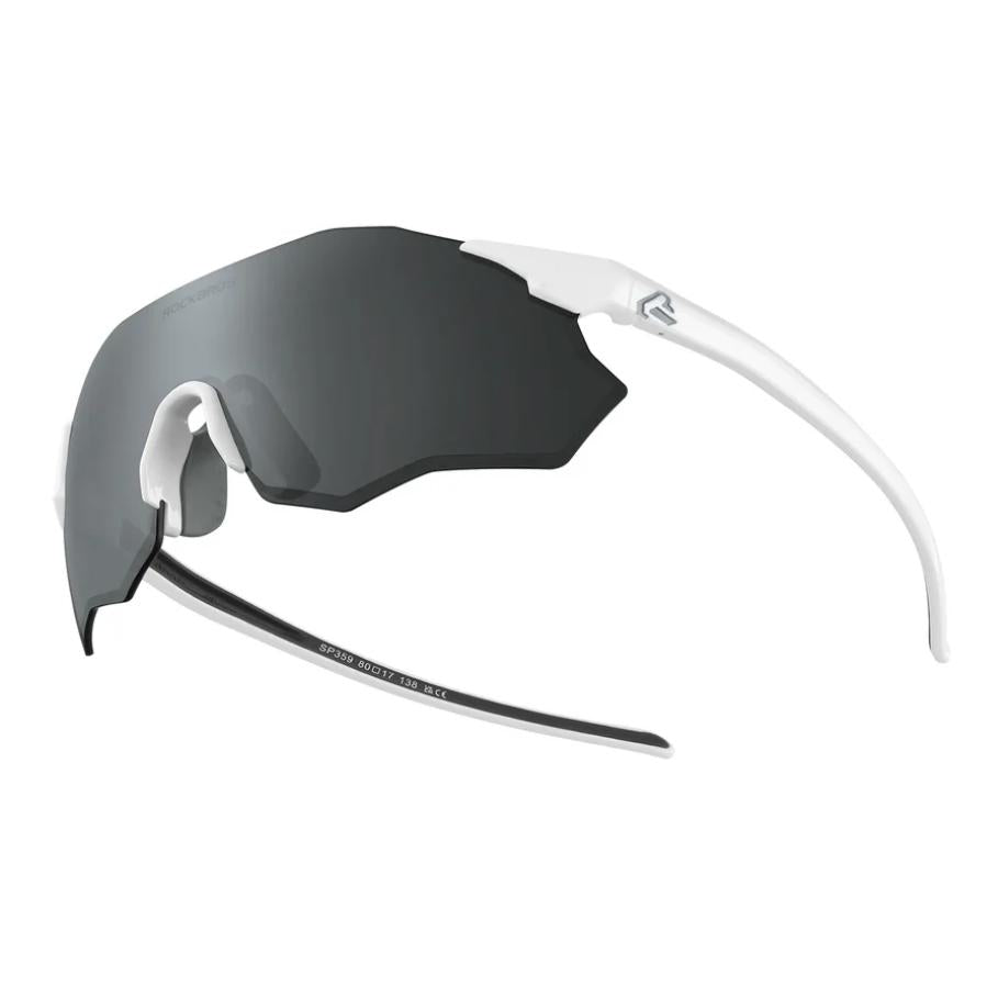 ROCKBROS Gafas de ciclismo Unisex Gafas de sol fotocromáticas Polarizadas Protección UV400 Sin montura Material TR90 22 g Bisagras de doble resorte Almohadillas de silicona antideslizantes Gafas de sol natural material Gafas deportivas