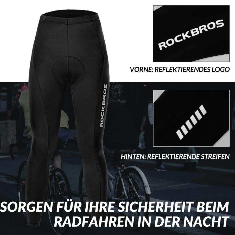 Pantalones de Ciclismo Acolchados para Hombre Transpirables Otoño/Primavera
