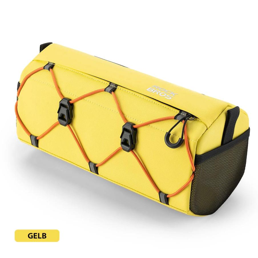 ROCKBROS Bolsa de bicicleta Bolsa de manillar 2.2L con correa de hombro en 6 colores