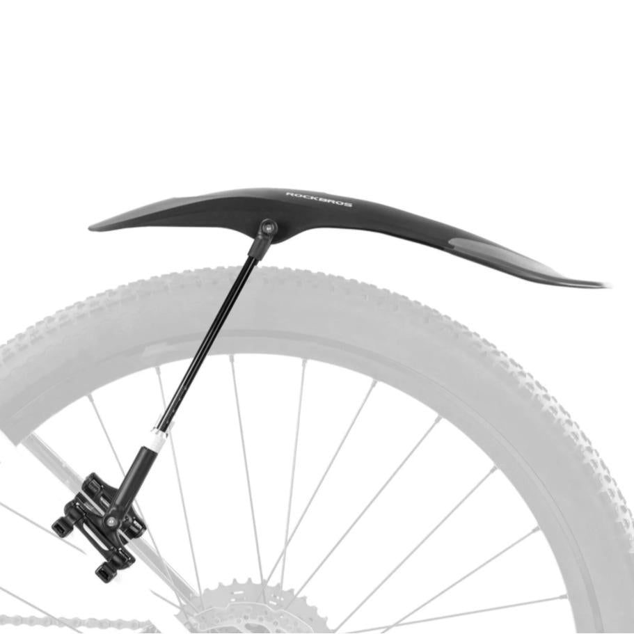 ROCKBROS Bicicleta Guardabarros Juego Delantero/Trasero Guardabarros de Bicicleta Flexible Guardabarros de Bicicleta Ajustable de Material PP con Goma de PET para 26-29 Pulgadas Ruedas Incluye Accesorios