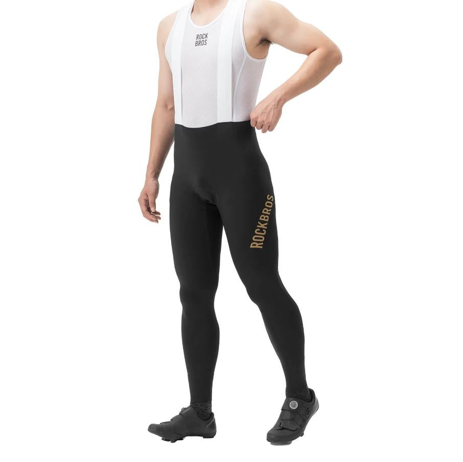 ROCKBROS Pantalón largo con almohadilla para hombre, para bicicleta