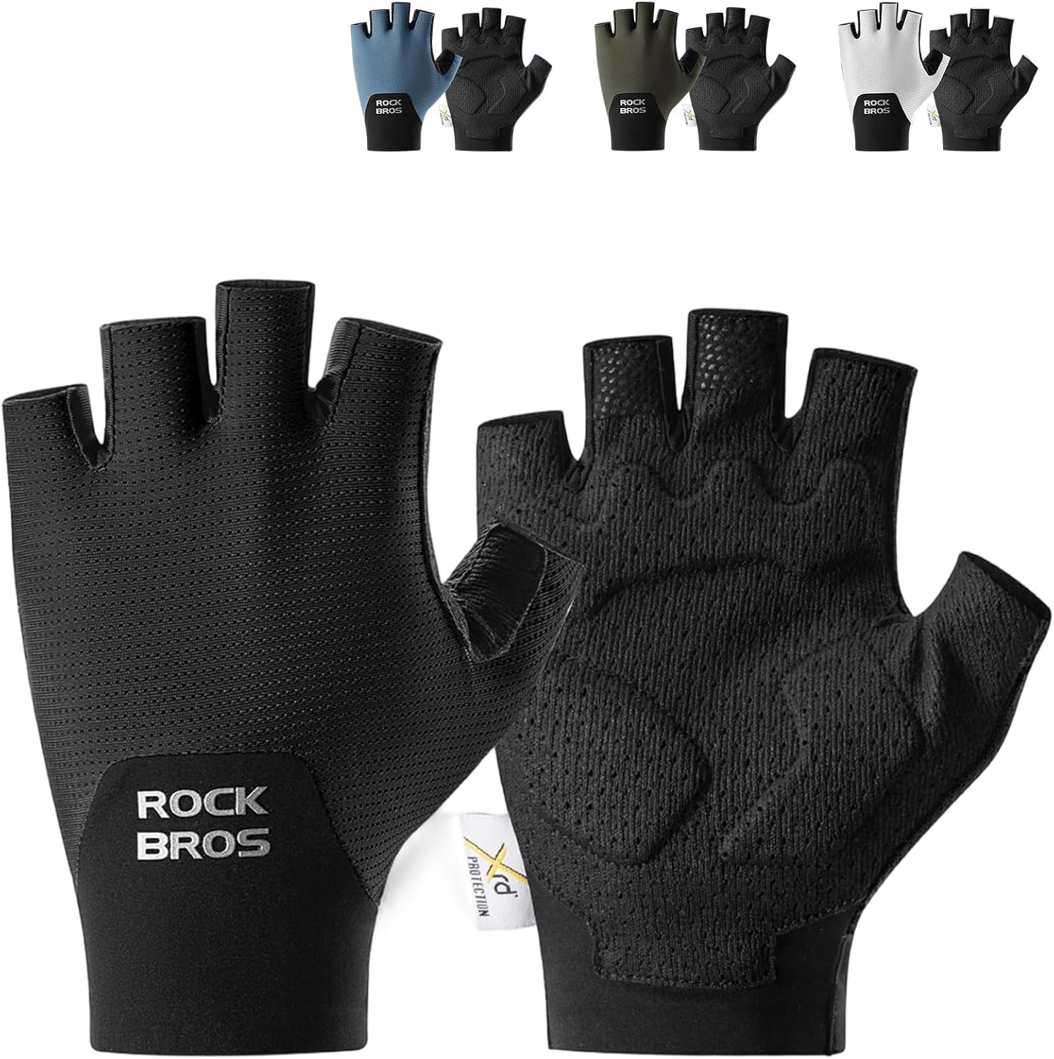 Guantes de bicicleta de medio dedo