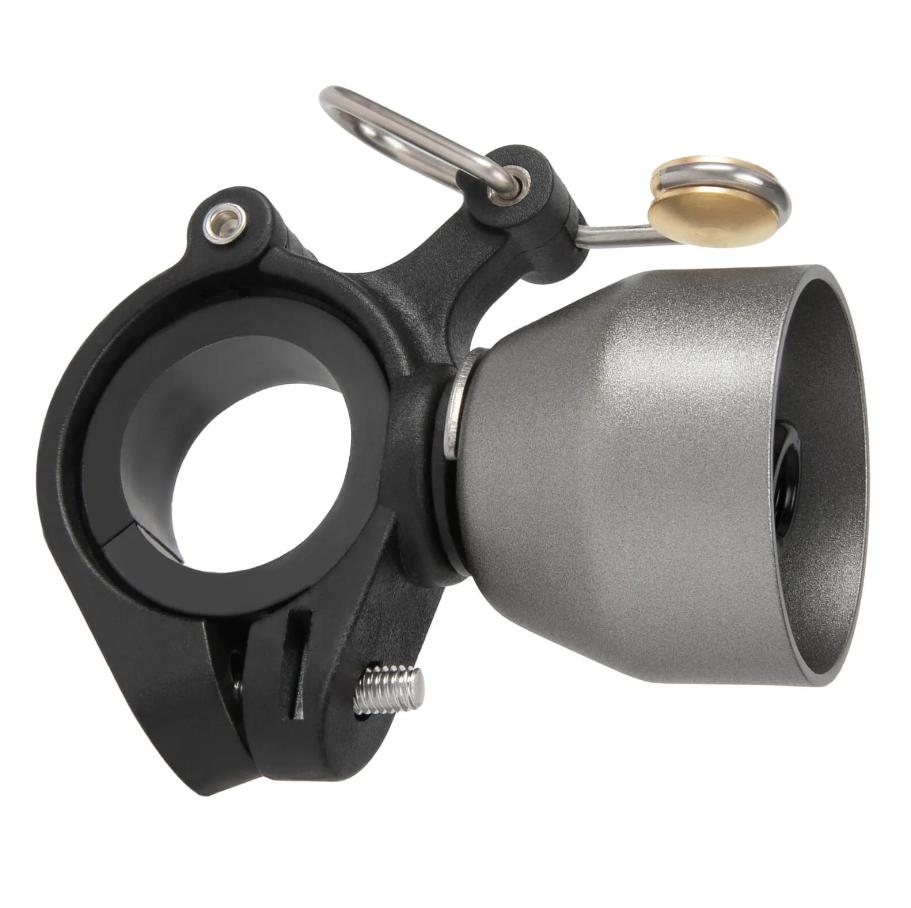 ROCKBROS campana de bicicleta mini 90 dB aleación de cobre universal compatible con manillares de 22,2 mm & 31,8 mm instalación rápida montaje antivibración bike bell