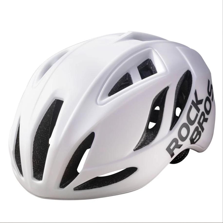 ROCKBROS Casco de bicicleta certificado CE 58-62 cm Casco urbano ajustable Ventilación Unisex Carcasa de policarbonato (PC) y forro de EPS Materiales de alta calidad Acolchado desmontable y correa de barbilla