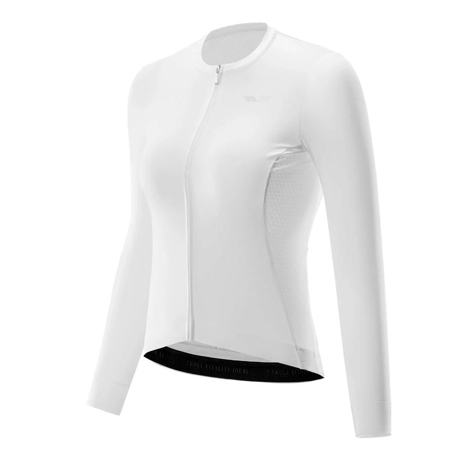 ROCKBROS TVI Camiseta Ciclismo Mujer de Manga Larga Ropa Ciclismo para MTB y Bicicleta de Carretera