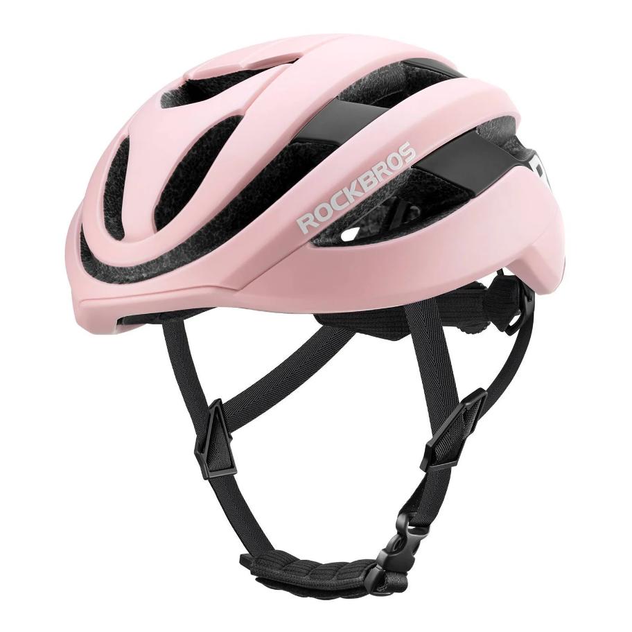 ROCKBROS Casco de bicicleta certificado CE para ciclismo deportivo y MTB, casco protector transpirable, material PC+EPS resistente a impactos, ventilado y ajustable con flexibilidad, talla 54–58 cm
