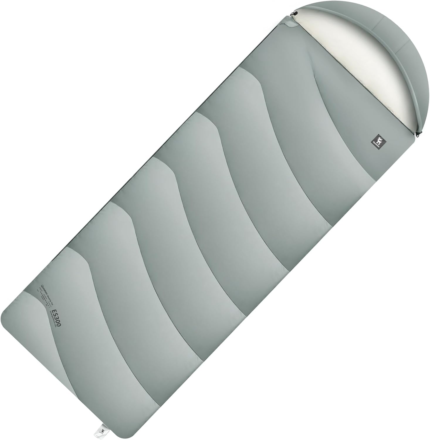 ROCKBROS saco de dormir ultraligero 4 estaciones 6-12°C para adultos al aire libre camping calidez de invierno protección contra el frío portátil hogar persona individual manta con cremallera
