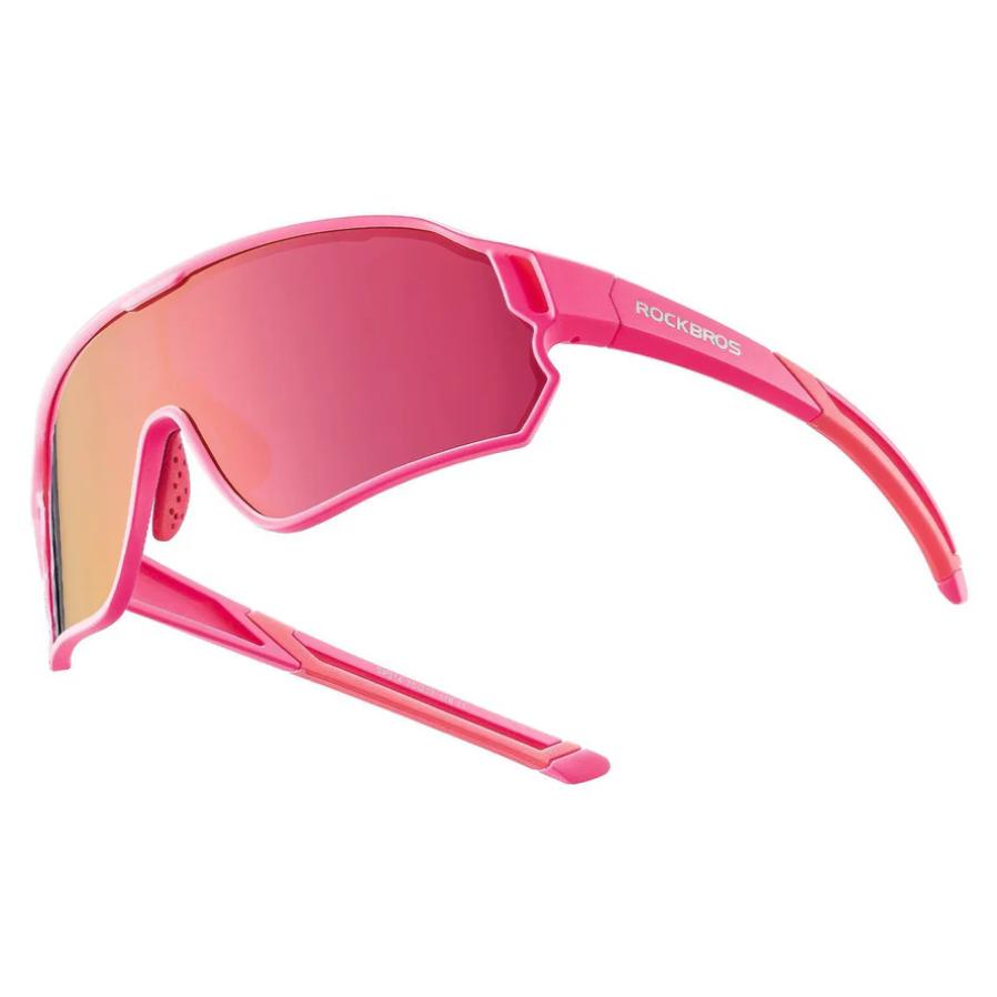ROCKBROS Gafas de ciclismo para niños Protección UV400 Gafas de sol polarizadas Hechas de material TR90 para una visión óptima y comodidad de uso Visión sin deslumbramiento Diseño ligero y portátil Adecuado para ciclismo y varias actividades al aire libre