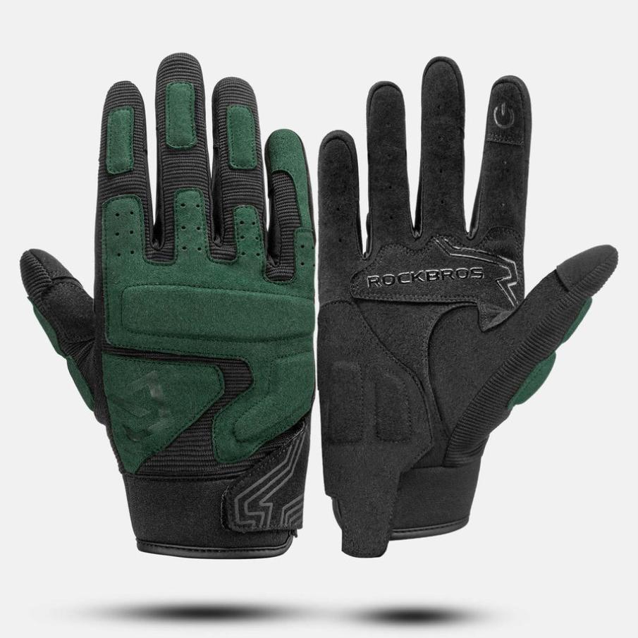 ROCKBROS Guantes de Moto Pantalla Táctil a Prueba de Viento Guantes de Moto para Hombres