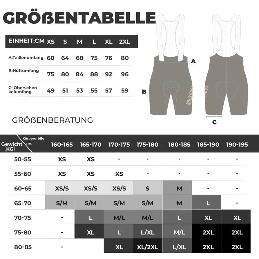 Pantalón de ciclismo ROCKBROS con bragueta acolchada, shorts bib para hombre, pantalón corto de bicicleta, pantalones con tirantes transpirables y de secado rápido para ciclismo en carretera y MTB