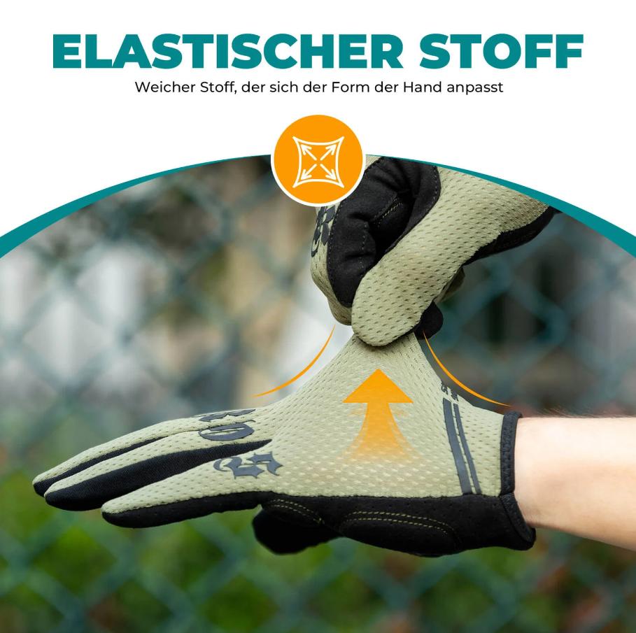 ROCKBROS guantes de ciclismo de dedos completos compatibles con pantalla táctil