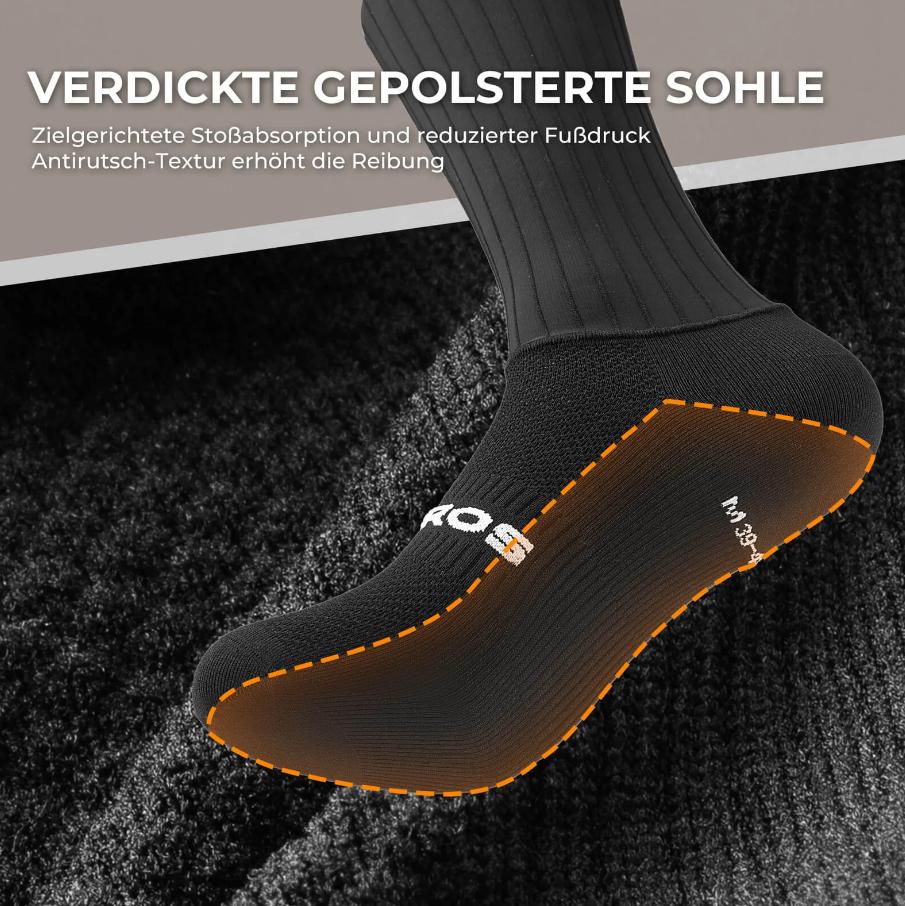 ROCKBROS calcetines de ciclismo, transpirables, de compresión, de 95% poliamida y 5% elastano, con tejido de malla para una ventilación y comodidad óptimas