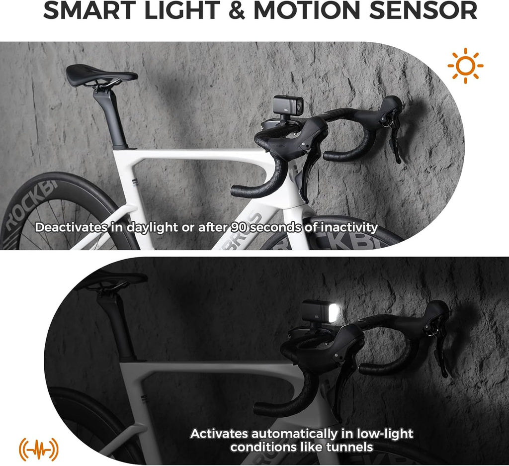 ROCKBROS 1000LM Bike Headlight with Smart Control
