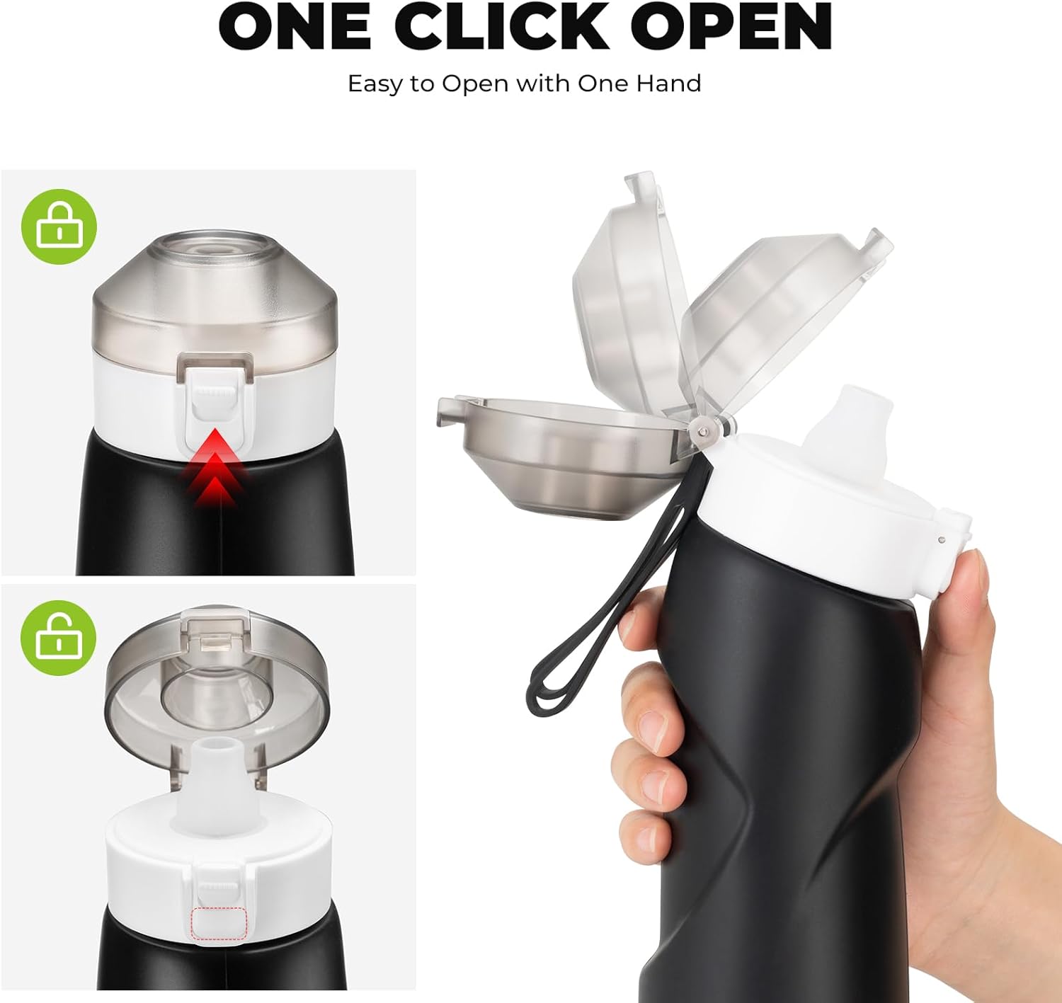 Botella De Agua Plegable De Silicona