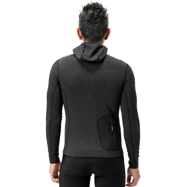 Ropa interior térmica de invierno para ciclismo masculino de manga larga