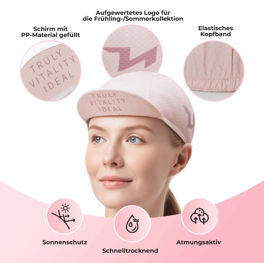 ROCKBROS TVI Gorra de Bicicleta de Verano – Gorra de Bicicleta Transpirable con Protección Solar, Drenaje de Sudor y Ajuste Elástico, Secado Rápido 92% Poliéster + 8% Elastano para Ciclismo, MTB, Commuting Ideal para Actividades al Aire Libre