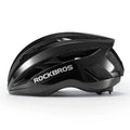 ROCKBROS Casco de bicicleta ligero certificado CE LK-79 con marco interior reforzado, carcasa exterior de policarbonato (PC), espuma EPS, sistema de ventilación y cierre magnético rápido, peso de 284 g