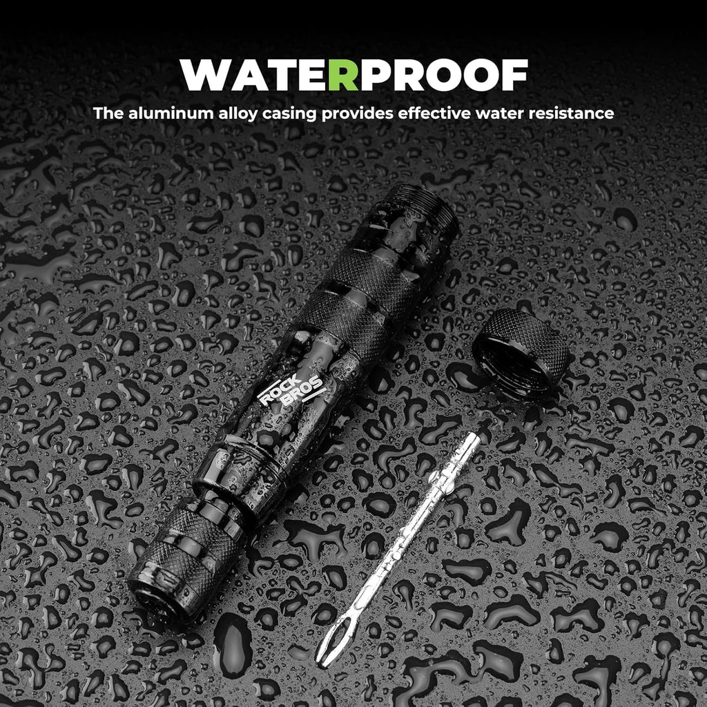 ROCKBROS kit de reparación de tubeless para neumáticos – set compacto con tapones de goma, carcasa de aluminio y empuñadura ergonómica, herramienta de reparación de neumáticos para bicicleta y motocicleta