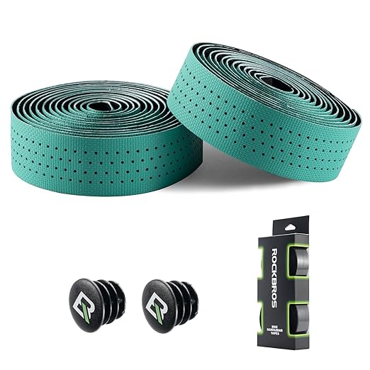 ROCKBROS Cinta para manillar de bicicleta Cinta de agarre larga 220cm para MTB Bicicleta de carretera Cuatro colores
