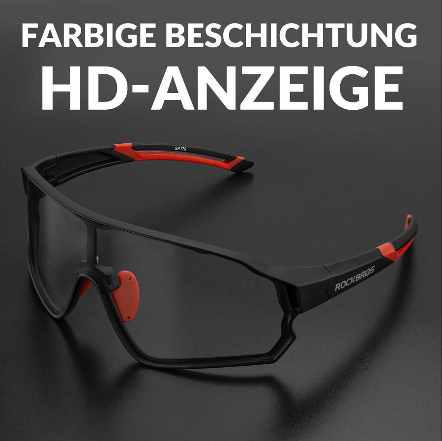 ROCKBROS Gafas de ciclismo fotocromáticas Gafas de sol para bicicleta Protección UV400 para hombres y mujeres
