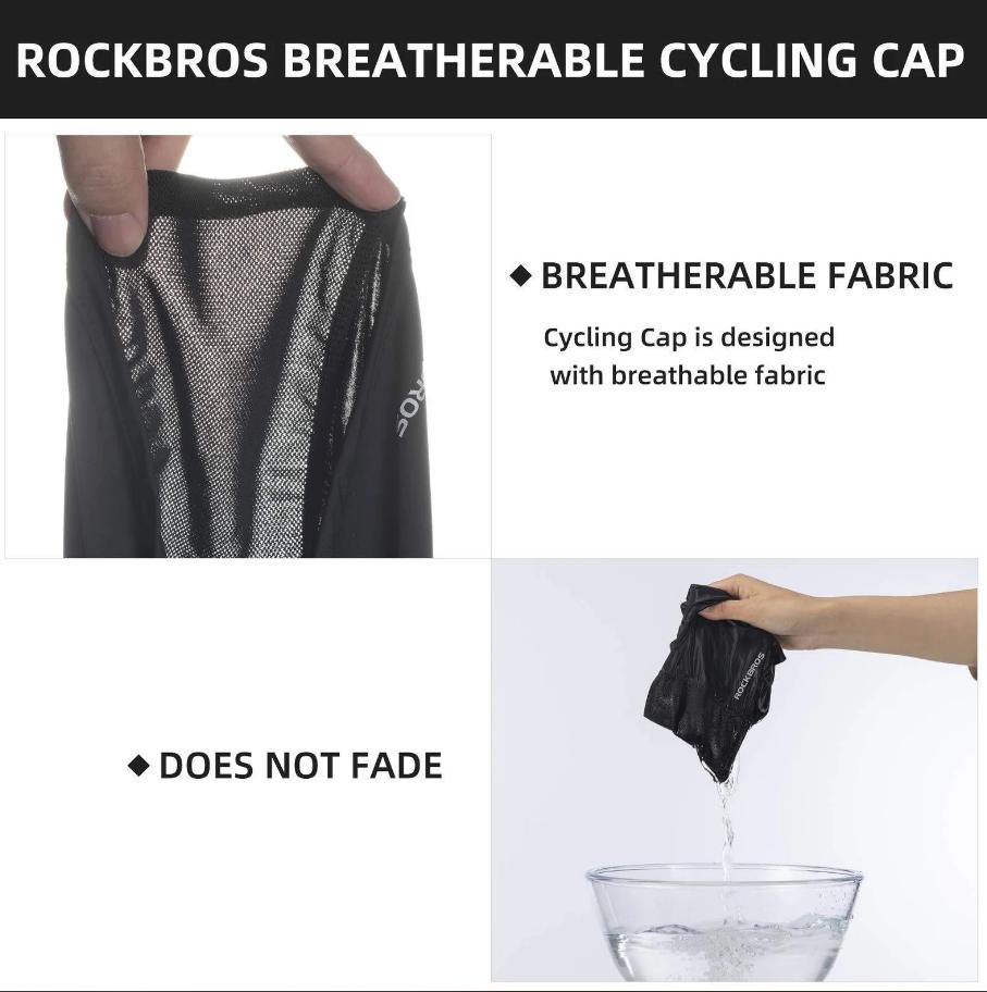 ROCKBROS Pasamontañas Bandana UPF 50+ Elástico Multifuncional Pañuelo Unisex