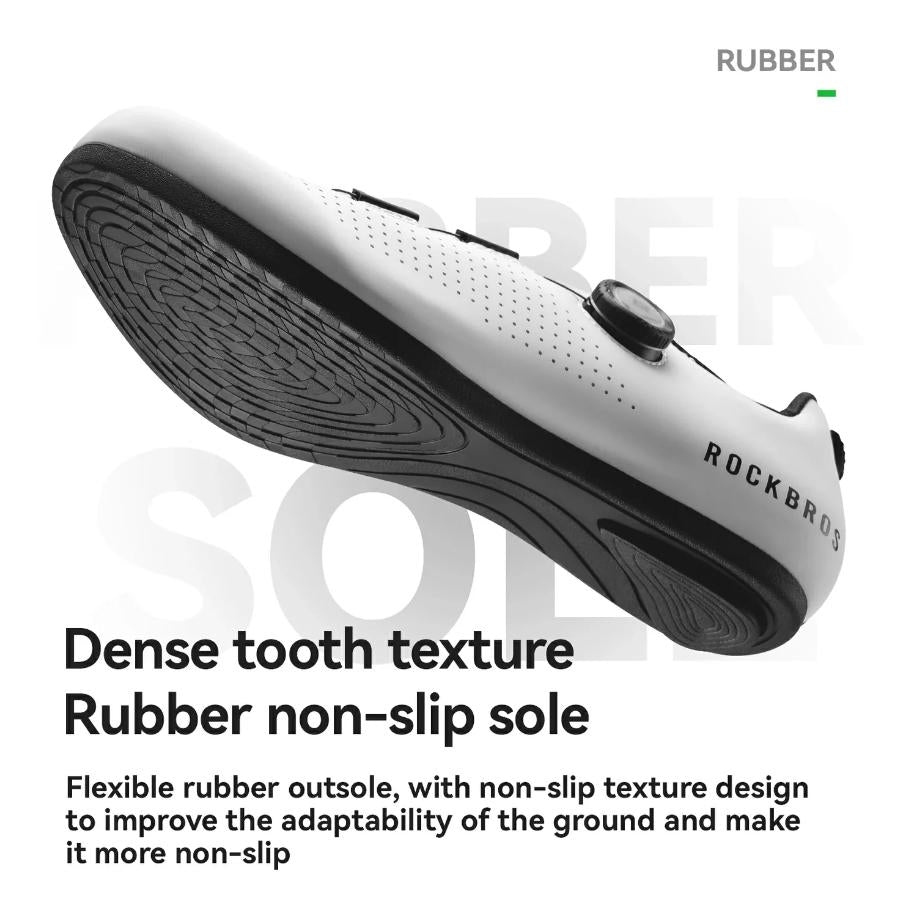 ROCKBROS zapatillas de ciclismo sin sistema de clips, transpirables, antideslizantes, para uso diario & ciudad, con cierre micro-dial | Cómodas para desplazamientos, ocio & trayectos urbanos