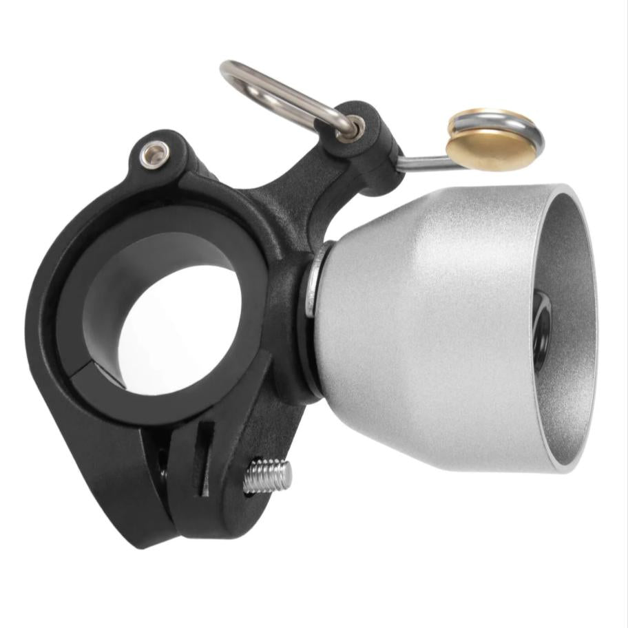 ROCKBROS campana de bicicleta mini 90 dB aleación de cobre universal compatible con manillares de 22,2 mm & 31,8 mm instalación rápida montaje antivibración bike bell