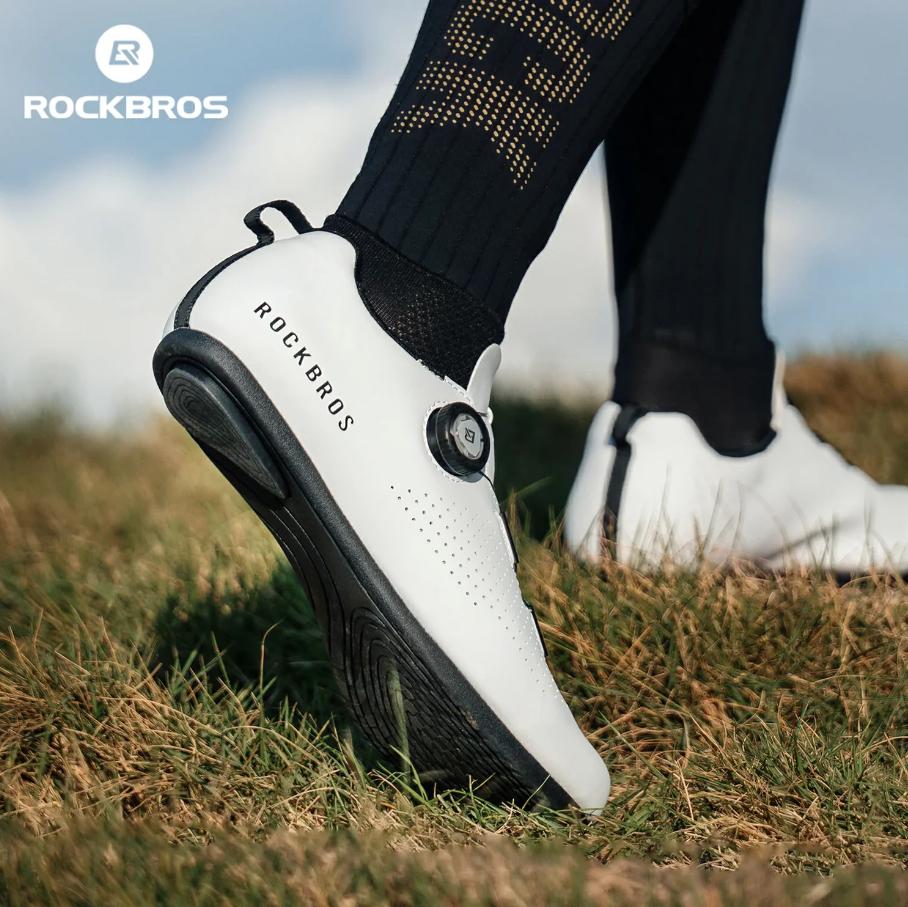 ROCKBROS zapatillas de ciclismo sin sistema de clips, transpirables, antideslizantes, para uso diario & ciudad, con cierre micro-dial | Cómodas para desplazamientos, ocio & trayectos urbanos