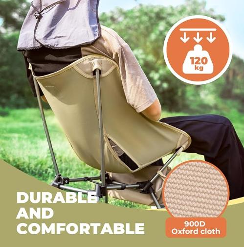 ROCKBROS Qunature Silla de camping plegable