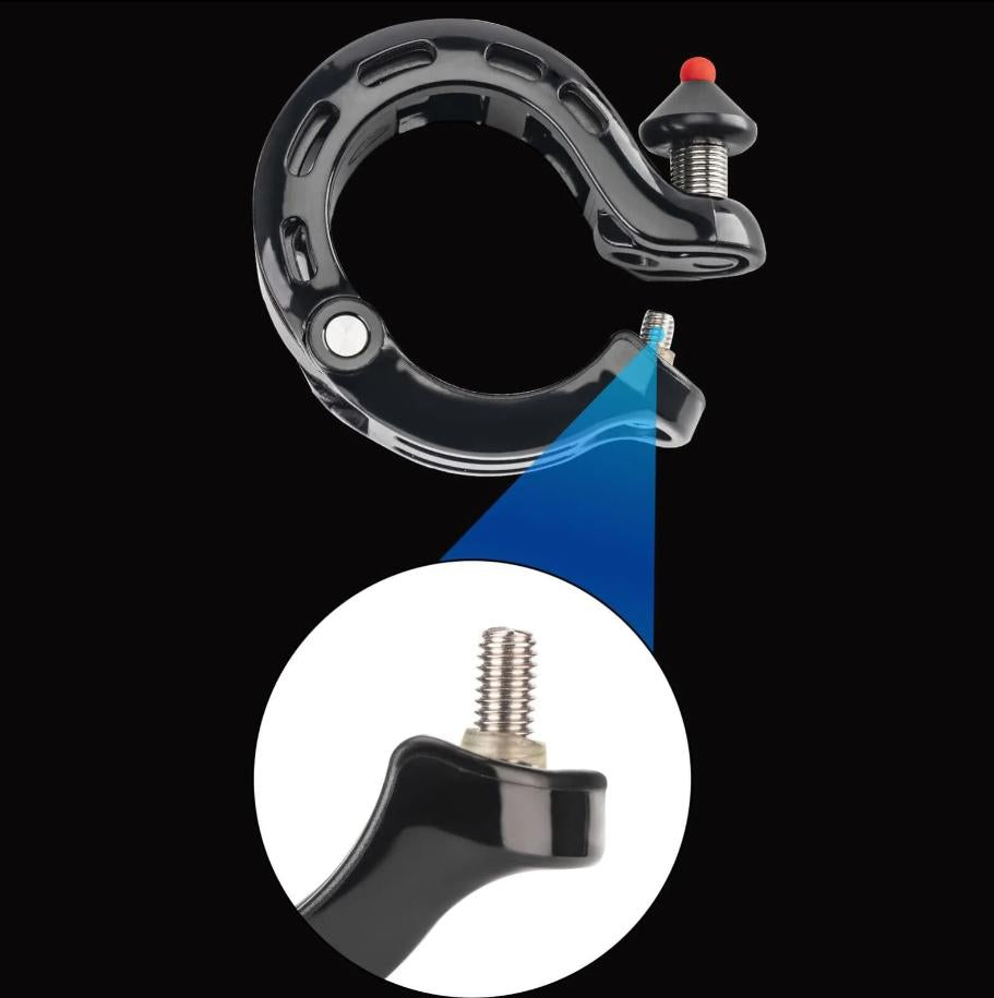 ROCKBROS campana de bicicleta oculta 100 dB resistente a la lluvia y al óxido con 5 colores para manubrio compatible con 22,2 mm/25,4 mm/31,8 mm portátil y cómoda