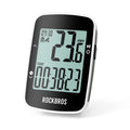 ROCKBROS computadora de bicicleta inalámbrica R1 con seguimiento GPS preciso, pantalla HD de 2.3", impermeable IPX7, batería de 18 horas para largas distancias