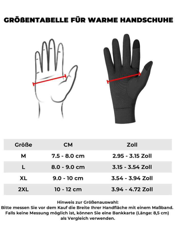 ROCKBROS guantes de ciclismo antideslizantes reflectantes con inserciones térmicas, compatibles con pantalla táctil, para conducción en invierno y bicicleta eléctrica protegete del frío