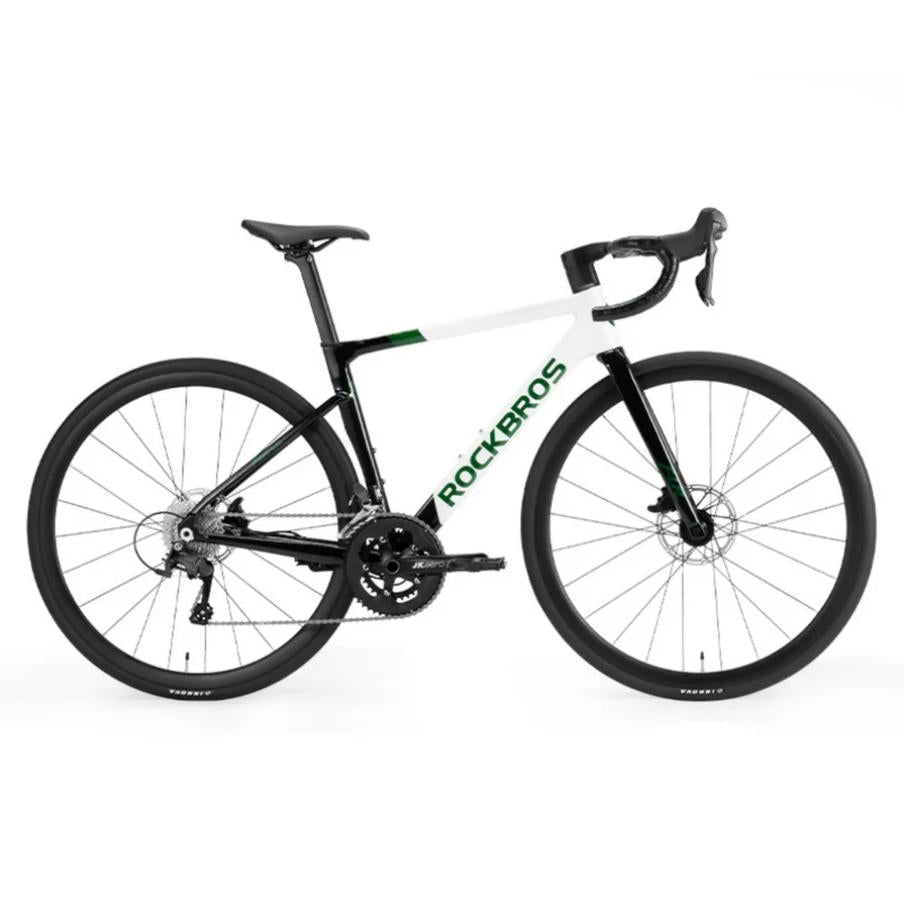ROCKBROS FLR-W3 bicicleta de carretera Endurance Master S-Ride R510 2x10 cambio integración aerodinámica 700x28c neumáticos ajuste preciso de tallas para largas distancias freno hidráulico