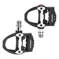 ROCKBROS Pedales SPD tensión ajustable eje de acero CRMO & rodamiento sellado material de nylon robusto incl. clips para bicicleta de carretera competición