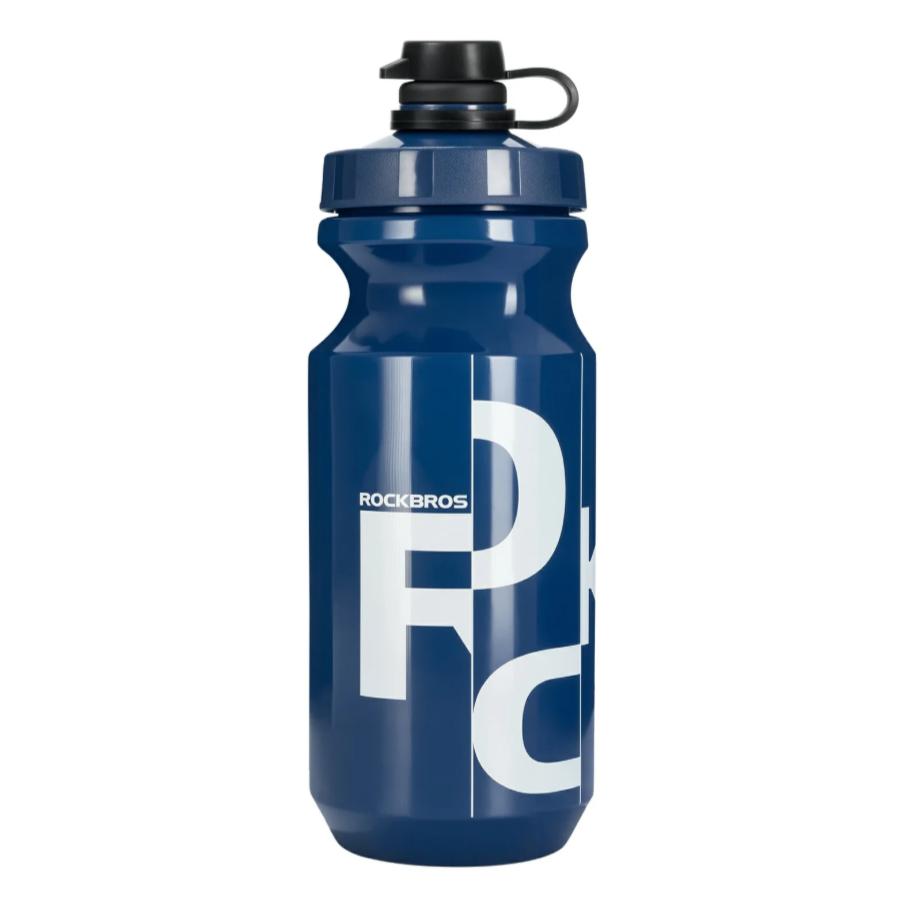 ROCKBROS botella de agua 600 ml a prueba de fugas sin BPA botella deportiva para ciclismo senderismo actividades al aire libre trabajo escuela rosa material PP5 diseño ergonómico