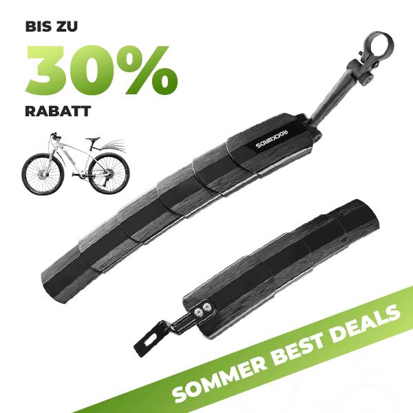 Guardabarros Delantero Y Trasero Retráctiles Para Bicicleta