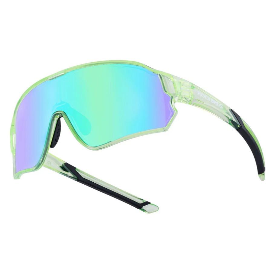 ROCKBROS Gafas de ciclismo para niños Protección UV400 Gafas de sol polarizadas Hechas de material TR90 para una visión óptima y comodidad de uso Visión sin deslumbramiento Diseño ligero y portátil Adecuado para ciclismo y varias actividades al aire libre