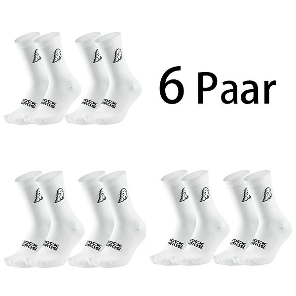 ROCKBROS Calcetines Ciclismo Bicicleta Hombre Mujer, Calcetines Ciclismo Transpirables para Ciclismo, Correr, Fitness, Entrenamiento, Calcetines Cómodos con Talón Reforzado & Tira Antideslizante en el Empeine, 36-46
