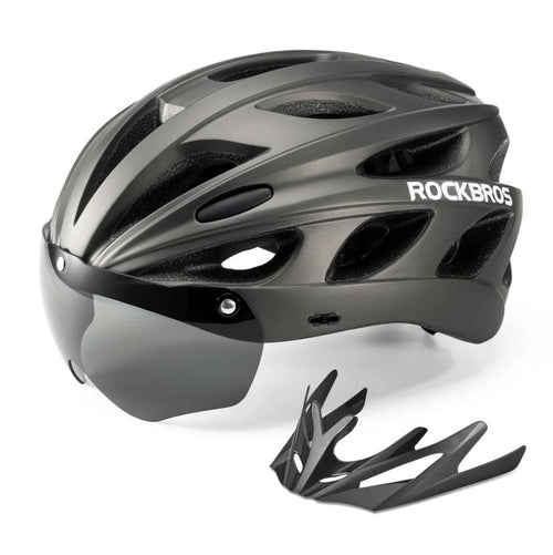 Casco de bicicleta infantil certificado CE con visera magnética, ultraligero 280 g