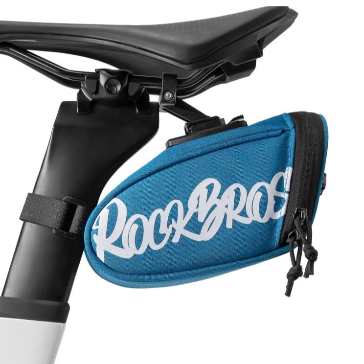 ROCKBROS Bolsa de Bicicleta Bolsa de Sillín Portátil para Bicicleta de Carretera Montaña Grava y Plegable Accesorios de Bicicleta para Sillín