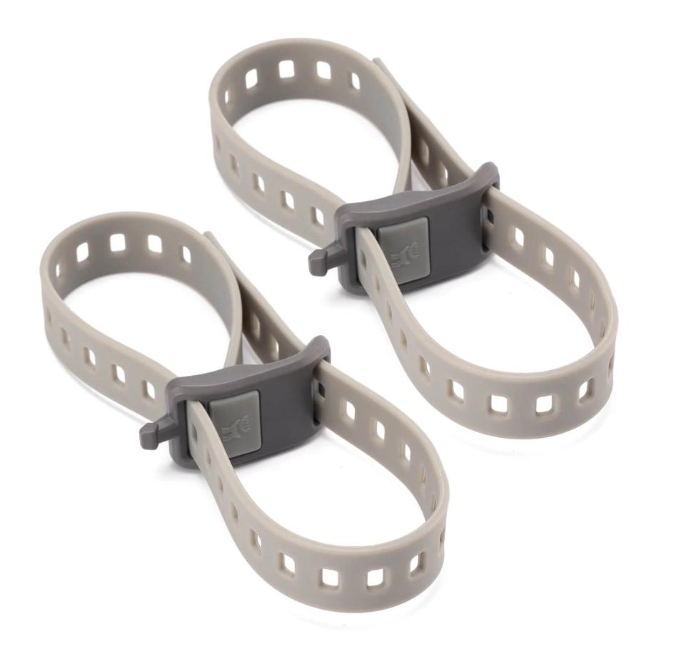 Cinturones de bikepacking ROCKBROS multiusos de TPU con diseño de 8 formas, doble estabilidad para una robustez y durabilidad extremas, resistentes a la hidrólisis, hebilla de POM, carga variable
